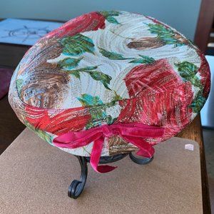 Vintage floral hat